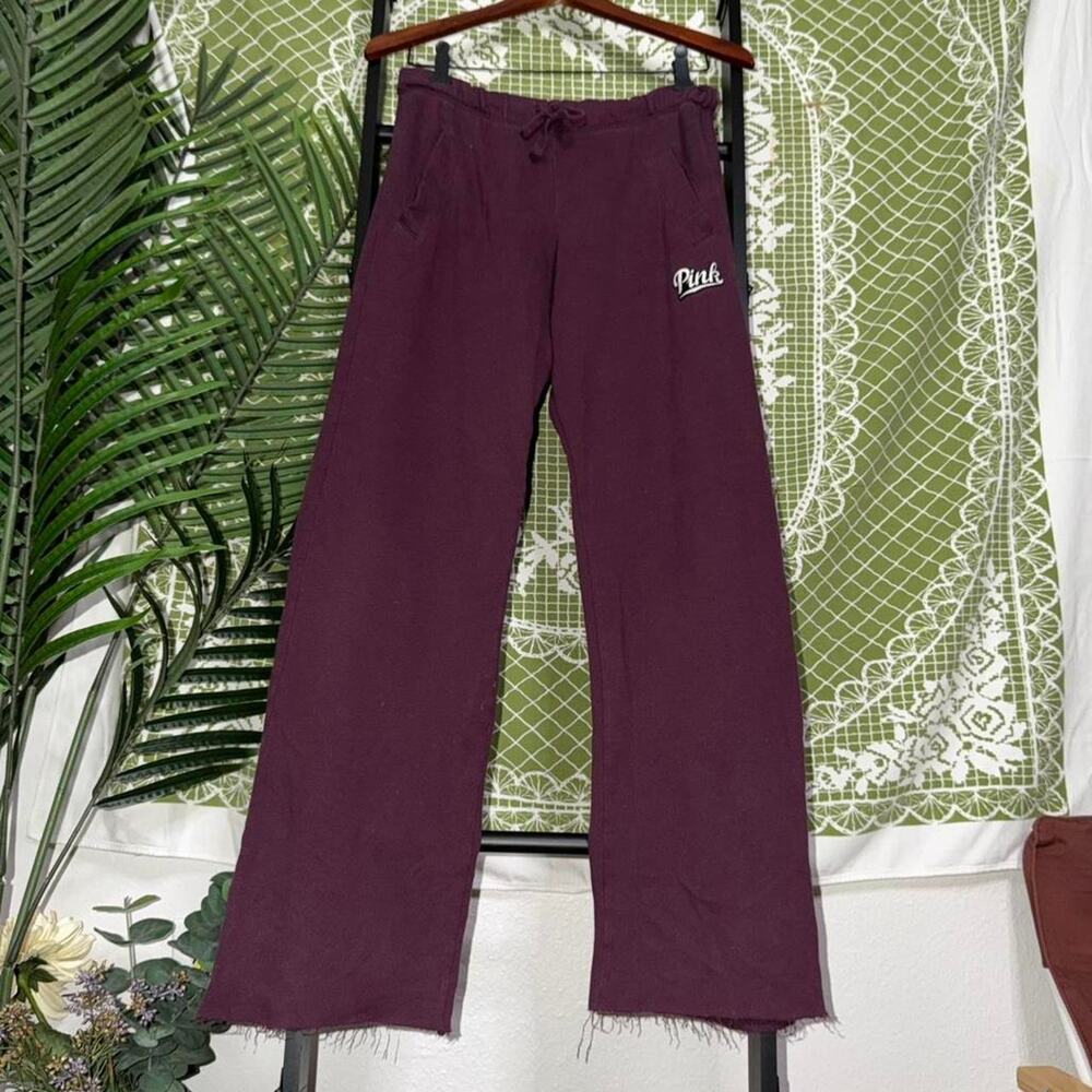 Victorias secret pink raw hem